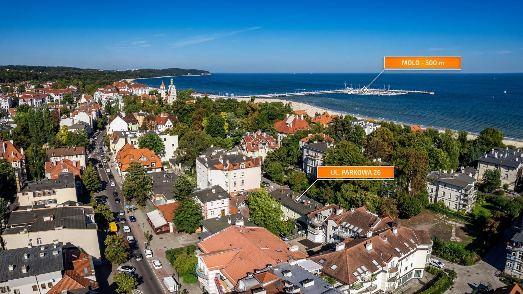 Apartamenty Sun & Snow Parkowa Sopot Buitenkant foto
